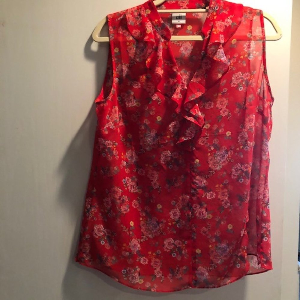 Cabi Sheer Top